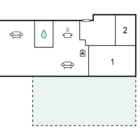 Casa vacanze 2 Bedroom Pet Friendly In Thyholm